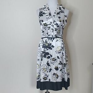 Ella Rose 100% silk sleeveless dress size 6